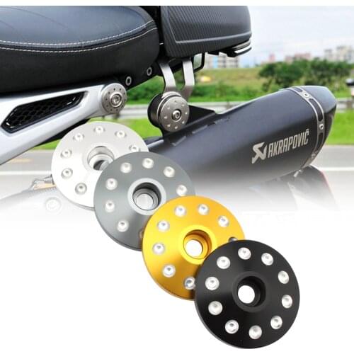 For BMW R nine T Screw For Retaining exhaust bracket Exhaust mounting Bolt four Colors CNC Aluminum