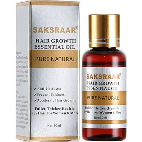 Hair Growth Essential Oils Hair Care Essence Original Authentic 100% Hair Loss Liquid Health Care Beauty Dense Hair Growth Seru