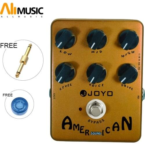 JOYO JF-14 American Sound Speaker Simulator The Electric Guitar Single Block Guitar Effects Pedal with Free Pedal Connector