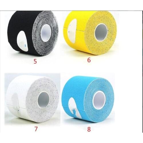 38/50/75mm x 5m Muscle Tape Sports Tape Kinesiology Tape Cotton Elastic Adhesive Muscle Bandage Care Strain Injury Support