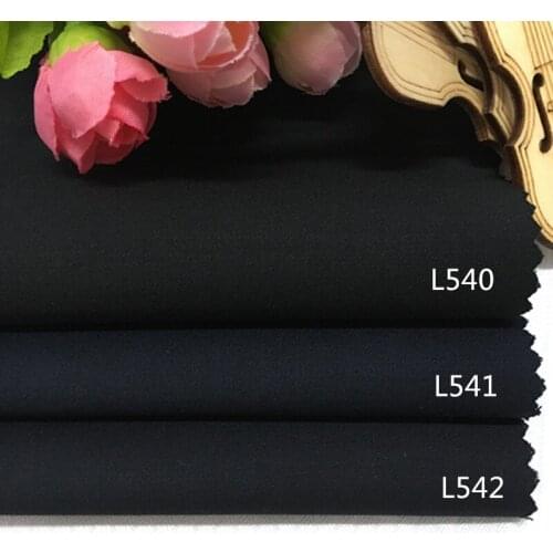 The new black wool suit fabric of high-grade fabric coat pants vest DIY clearance special offer