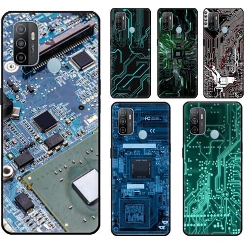 The Integrated Circuit Board For OPPO A53 2020 A31 A5 A9 A83 A91 A15 A1K A5S A52 A72 Reno 2 Z 4 Pro F5 F7 Phone Cover