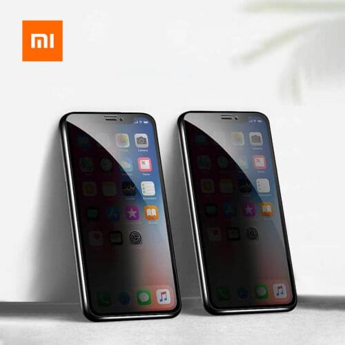 Xiaomi Anti Glare Screen Protectors Full Cover Private Screen Protector Antispy Tempered Glass For iPhone 11 Pro MAX/11/XS/X/8/7