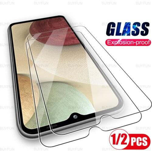 1-2PCS Tempered Glass Screen Protector Case for Samsung Galaxy A02S A02 A12 A32 A42 Sansung Gelaxi A 02 S 12 32 42 5G Cover Film
