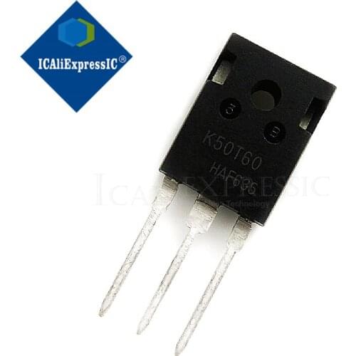 10PCS/ lot K50T60 IKW50N60T IGBT TO-247 In Stock