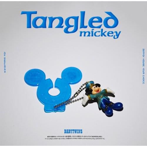 2 pieces 6cm Disney high quality original Tokyo paradise Mouse Mickey anniversary Pendant