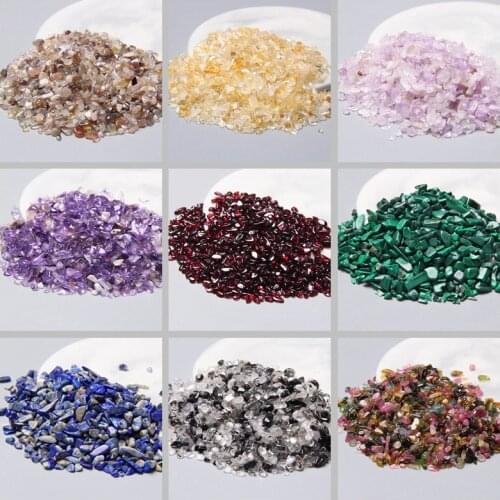 3-5MM Natural crystal quartz stone chips undrilled Mini healing raw minerals chips Labradorite lapis lazuli agates jaspers chip