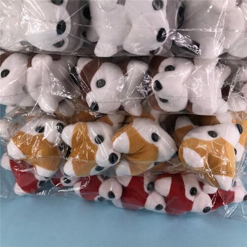 Mix random color , Wedding Bear Toy , Small 10CM Stuffed Plush Bear Toy , Animal DOLL TOY with key chain