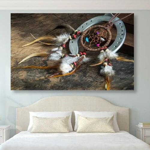 5D Diy Diamond Painting Full Square Round Drill Dream Catcher Diamond Embroidery Feather Wedding DecorationZP-4888