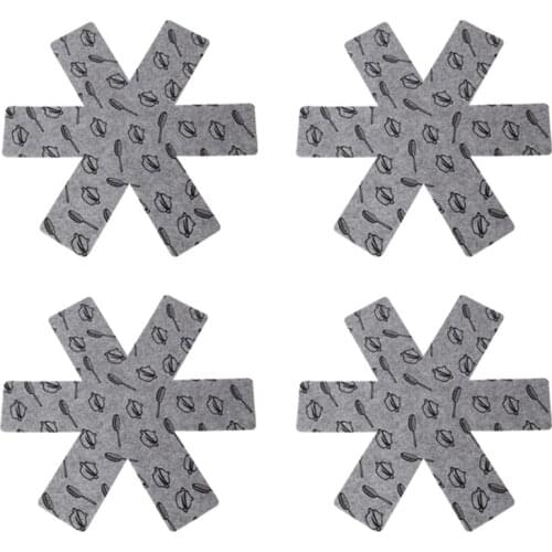 Non Stick Protection for Pad Pan Divider Pads to Prevent Scratching Separate and Protect Surfaces for Cookware