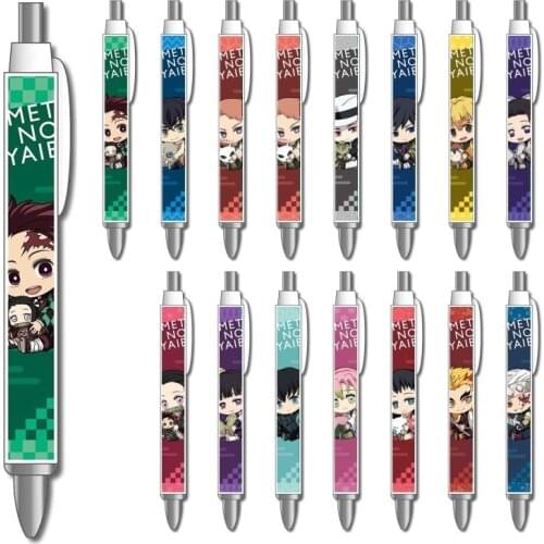 Cartoon automatic pencil stationery animation surrounding Anime Demon Slayer Cosplay Propelling pencil