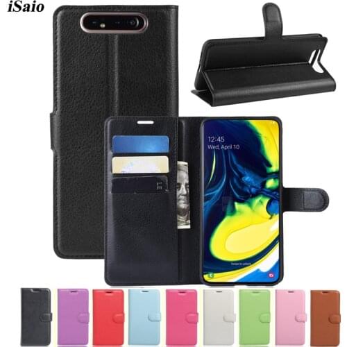 For Samsung Galaxy A80 A90 Wallet Case Flip Leather Cover For Samsung Galaxy A90 A 90 A 80 Phone Case Stand with Card Holders
