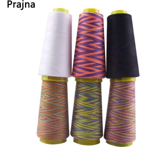 1500Y 40s/2 Black White Sewing Thread Machine Embroidery Polyester Thread Household DIY Clothing Patch Sewing Accessory Supplies