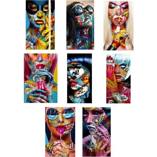 Europe Rock graffiti Girls patch DIY woman T-shirt custom patch Sticker on clothes heat transfer vinyl