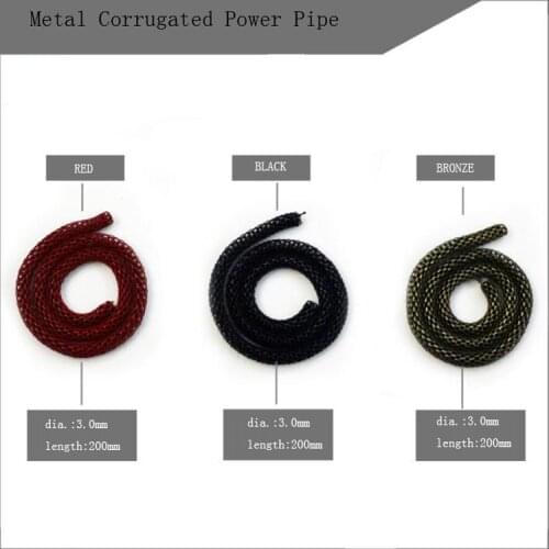 Etching Parts For Gundam Military Model Metal Corrugated Power Pipe Line