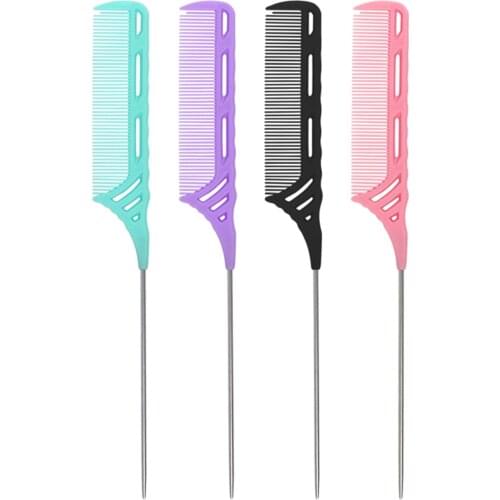 Rat Tail Comb for Women / Men Sectioning and Styling Tool Hair Stylists
