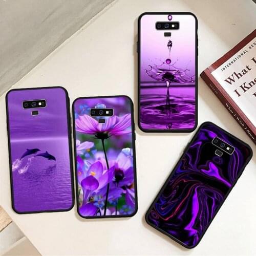 Infinity on purple phone case for Samsung A50 A51 A71 A20E A20S S10 S20 S21 S30 Plus ultra 5G M11Soft silicone Shell Cover Funda