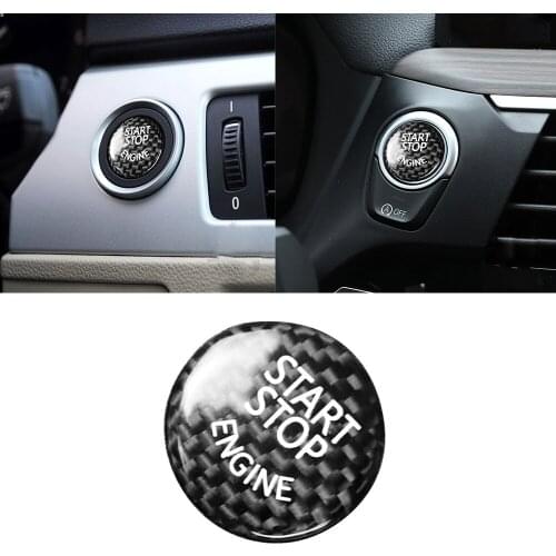 Car Engine Start Stop Switch Button Decoration Trim Decal for BMW F25 F26 F01 F02 F04 F06 F12 F10 1 3 Series E70 E90 Accessory