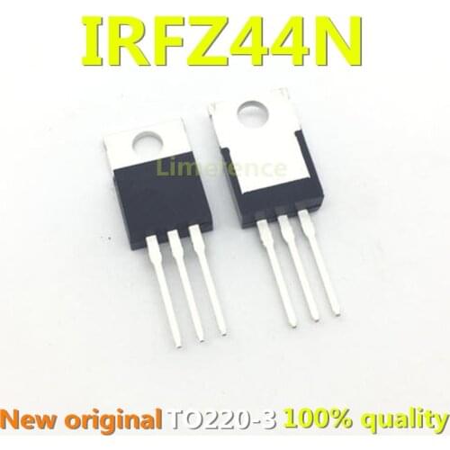 10PCS IRFZ44N TO220 IRFZ44NPBF IRFZ44 TO-220 new and original IC Chipset