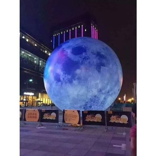 Inflatable moon balloon for decoration