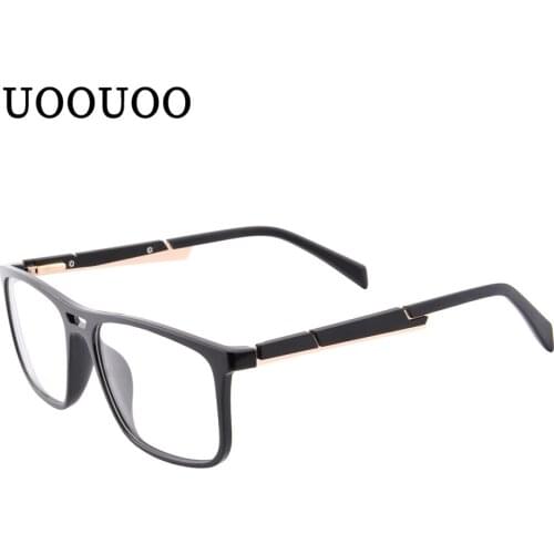 UOOUOO Blue ray glasses men Gaming Goggles computer eyewear frame Blue ray protection male Eyeglasses help good sleep 6131AT