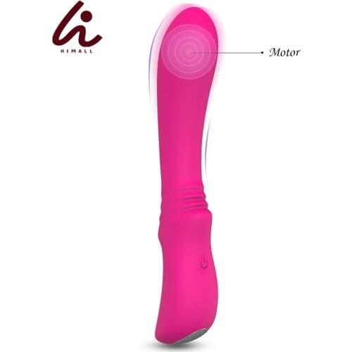 HIMALL Silicone Vibrator for Women Adult Sex Toys for G Spot Female Masturbation Sex Machine, Magic Wand Massager Vibrator