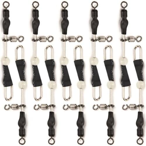 Fishing Connector 5pcs/10pcs Urfe Para Temporales Enganches Rapidos Para la Pesca Kolay Atma Aparati