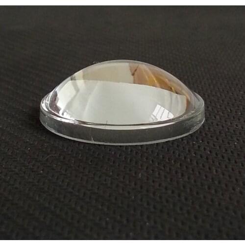 1 Piece Diameter 30mm High Power Led optical lenses Transparent surface Flashlight Aspheric photics Glass Plano-convex Lens