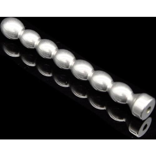 Stainless Steel urethral beads sounding rod urethral sound dilators catheter 12mm penis plug sex toys for men urethra cbt