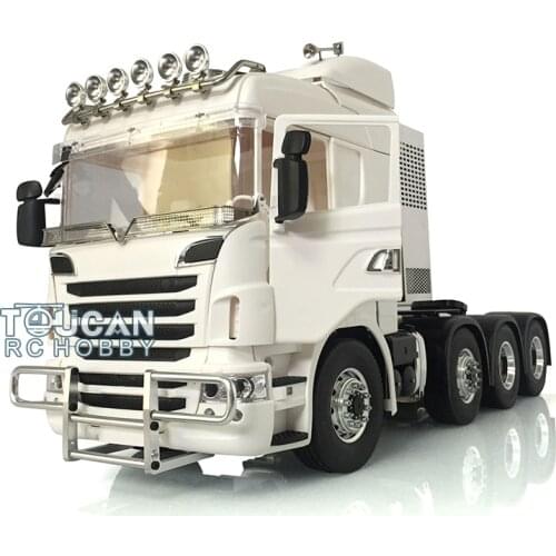 1/14 LESU Metal 6*6 Chassis Equipment Rack Bumper Hercul Sca Tractor Truck THZH1010-SMT3