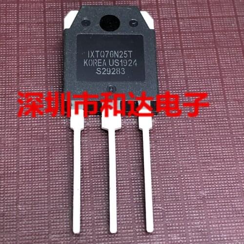 10pcs/ IXTQ76N25T TO-3P 250V 76A