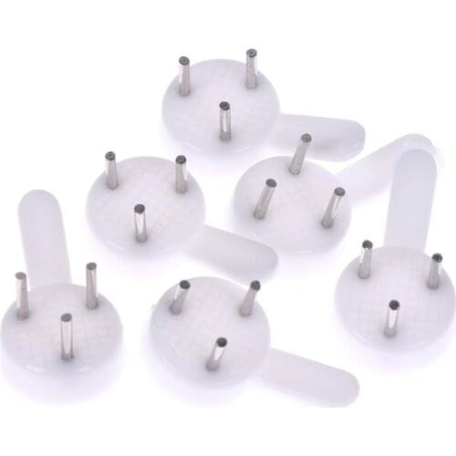 100pcs/Set White Photo Frame Photo Wall Hangs A Picture Clasps Solid Wall Nail Contact Non-Trace Nail Hooks