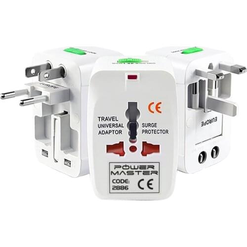 POWERMASTER PM-2886 UNIVERSAL MULTI PRİZ CONVERTER TRAVEL ADAPTER (125V-250V-6A-13A)