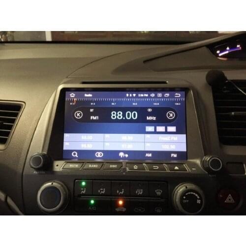 4GB+32GB 8" Octa Core Android 8.0 Car Radio DVD Player for Honda Civic 2006 2007 2008 2009 2010 2011 GPS WIFI Bluetooth USB DVR