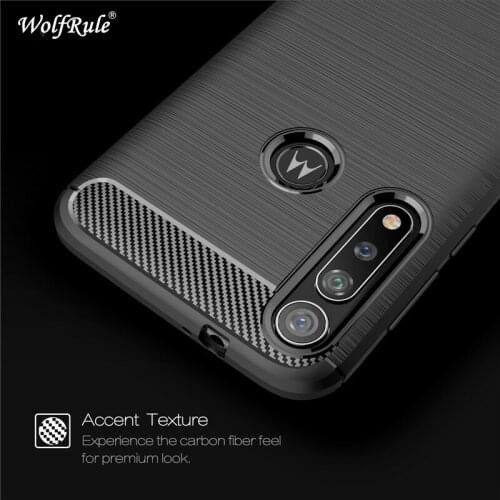 For Case Motorola Moto G8 Plus Phone Cover Shockproof Soft TPU Brushed Back Case For Motorola G8 Plus Case Shell G8 Plus 6.3"