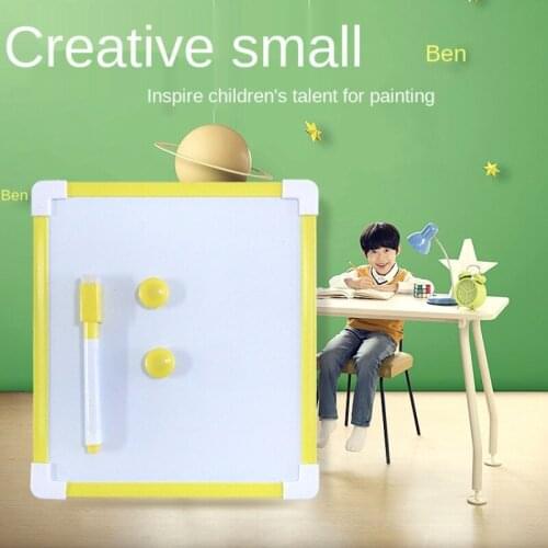 20*30cm Magnetic Kids Whiteboard Dry Wipe Board 5 Colors Frame Mini Drawing White board Small Hanging Erase Boards With Pen