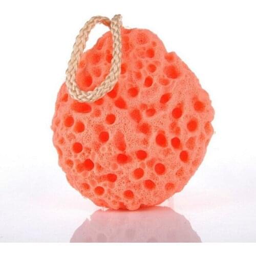 Bath Ball Mesh Brushes Sponges Bath Accessories Body Wisp Natural Sponge Dry Brush Exfoliation Cleaning Equipment100pcs