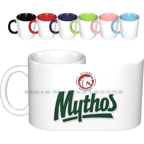 Mythos-Beer Ceramic Mugs Coffee Cups Milk Tea Mug Logo Creative Trending Vintage Gift Bottle Cup