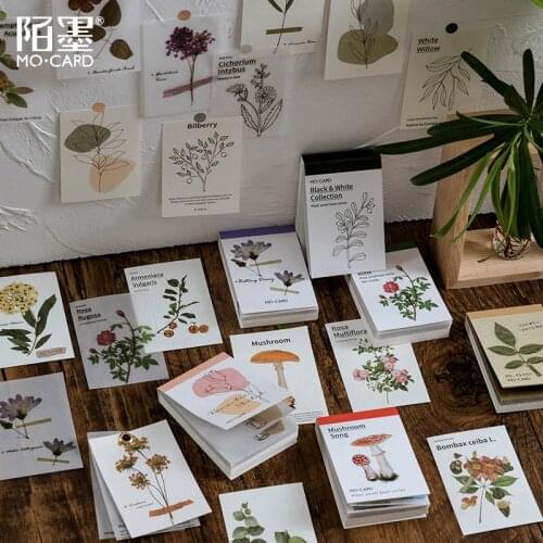20set/1lot Memo Pads Sticky plant Vintage Junk Journal Paper diary Scrapbooking Stickers Office School stationery Notepad