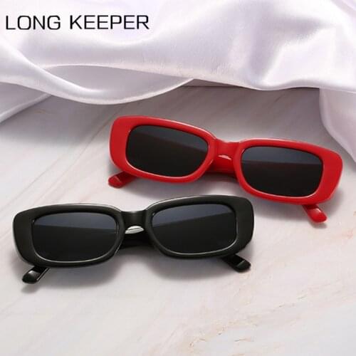 New Fashion Vintage Sunglasses Women Brand Designer Retro Rectangle Sun Glasses Men UV400 Lens Eyewear lentes de sol mujer