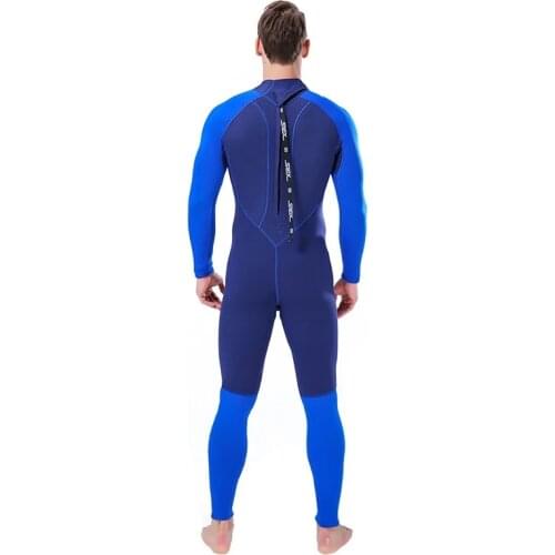SLINX 3MM neoprene Wetsuit Men Scuba diving suit Full Body One Piece Surfsuit spearfishing Snorkeling winter thermal swimsuit