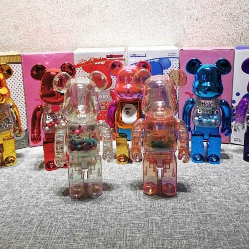 New Collection High-End Version Bearbricklys Bear@bricklys Fashion Co Branding Toys 400% Shop Decoration Models to Friend Gift