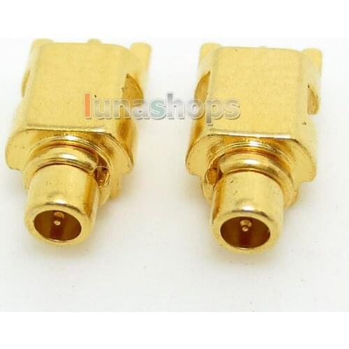 LN005481 For Shure SE535 SE425 SE315 SE215 Earphone Upgrade Cable Male Plug Pins With Slot