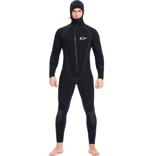 Professional Wetsuit 5mm/3mm/1.5mm/7mm Scuba Diving Suit Men Neoprene Underwater hunting Surfing Front Zipper Spearfishing Suit