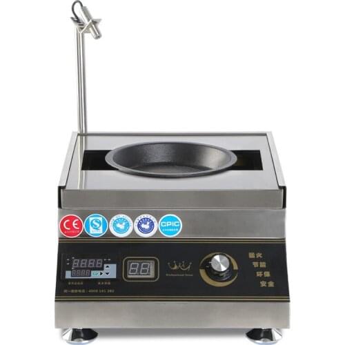 Commercial Induction Cooker Infrared probe 3500W/5000W Waterproof Electric Stoves Stainless Steel Cooking Machine