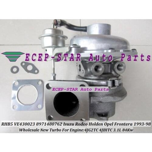 RHB5 VE430023 8971480762 8971480760 VI95 Turbo For ISUZU Trooper Rodeo For OPEL Frontera 93- Monterey 4JB1TC 2.8L 4JG2TC 3.1L