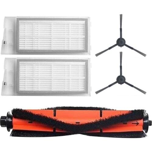 Roller Main Brush Side Brush HEPA Filter For Xiaomi ROIDMI EVE Plus Vacuum Cleaner