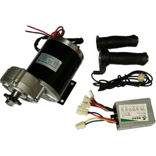 MY1020Z 600W 36V DC gear brushed Motor with Motor Controller and Twist Throttle / girps, Electric Trike, DIY E-Tricycle,Trishaw