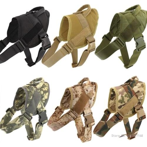Outdoor tactical training vest dog clothing spring and summer light nylon pet clothing small, medium and large. Dog supplies