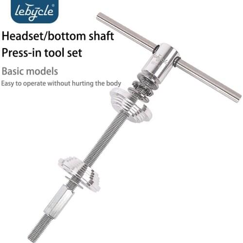 Bicycle Headset Bottom Bracket Installation Tools Bike BB Bowl Set Repair Maintain Press-in Tool for Bike Mechanic Racing Team